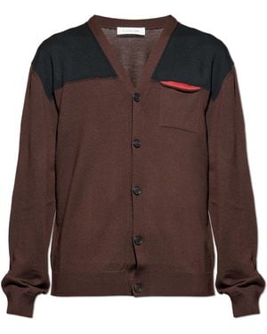 Lanvin Wool Cardigan - Brown