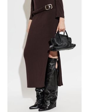 The Attico Bag 'La Passeggiata Mini' - Black