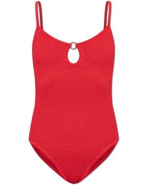 Hunza G One-Piece Swimsuit "Toni" - Red