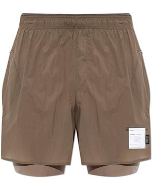 Satisfy 'Rippy Cordura 5' Shorts - Brown