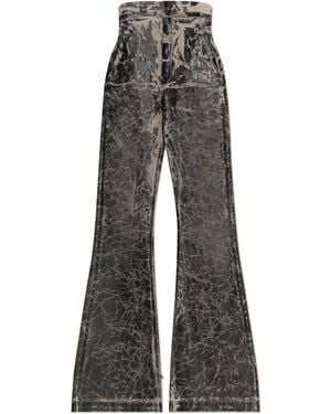 Rick Owens Wide Trousers - Grey