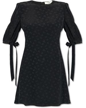 Chloé Dress With Floral Pattern - Black