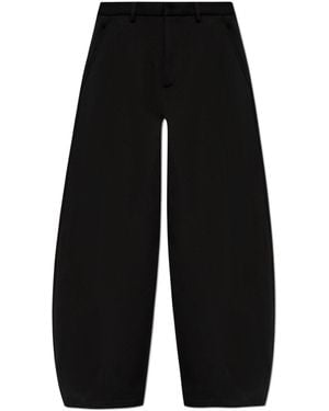 DSquared² Wide-Leg Trousers - Black