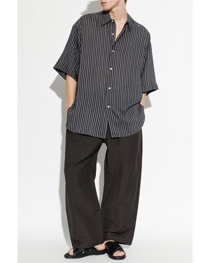 Studio Nicholson 'Sorono' Shirt - Black