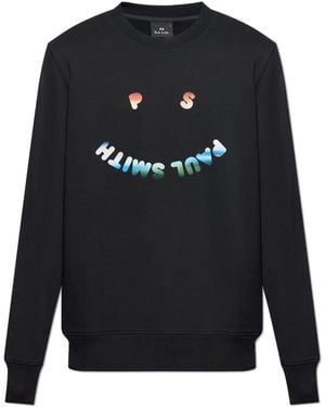 Paul Smith Printed Sweatshirt - Black