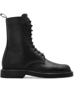 Jimmy Choo 'Rowan Derby' Leather Ankle Boots - Black