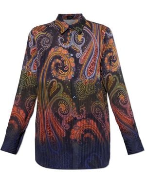 Etro Patterned Shirt - Red