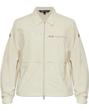 Moose Knuckles Lightweight Jacket With Collar - Natural