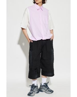 PDF Short-Sleeve Shirt - White