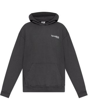 Sporty & Rich Hoodie "Hwcny" - Black