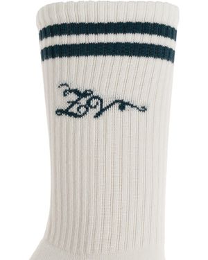 Zadig & Voltaire 'Tennis' Socks - Gray
