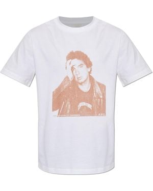 A.P.C. T-Shirt 'Jean' - White