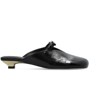 Ganni Heeled Mules - Black