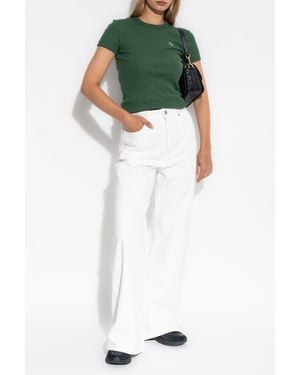Lacoste T-Shirt With Logo - Green