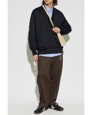 Comme des Garçons Jacket With Snap Fastening - Black