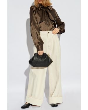 MM6 by Maison Martin Margiela Tie Top - Natural