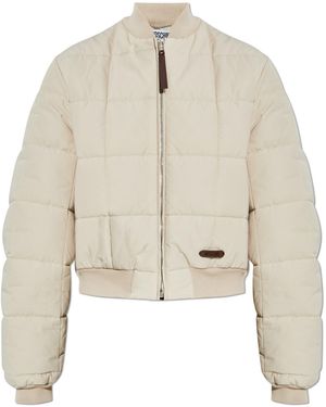 Moschino Insulated Jacket - Natural