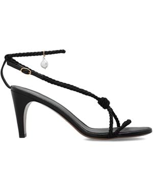 Neous Heeled Sandals "Garnet" - Black