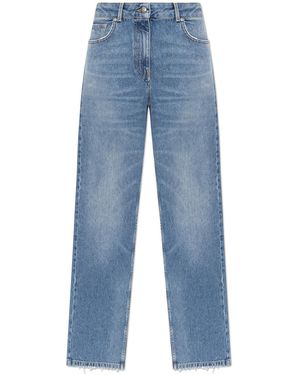 Palm Angels Straight-Leg Jeans - Blue