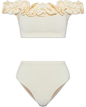 Maiya Paris Two-Piece Swimsuit "Begonia" - White