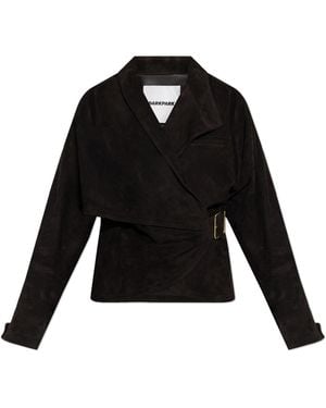 DARKPARK Lamb Suede Jacket - Black