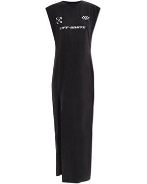 Off-White c/o Virgil Abloh Dress With Logo - Black