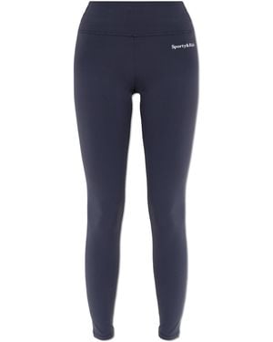 Sporty & Rich Leggings From The "Yoga Retreat" Collection - Blue