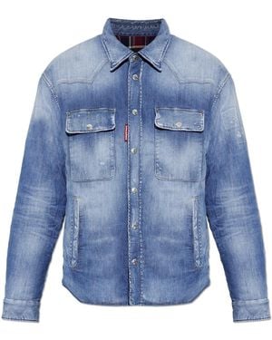 DSquared² Insulated Shirt - Blue
