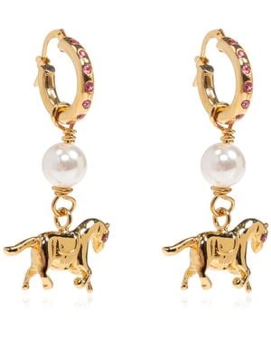 Marni Brass Earrings - Metallic