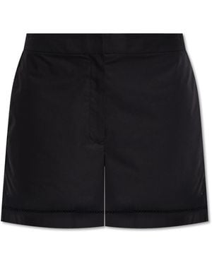 Theory High-Waisted Shorts - Black