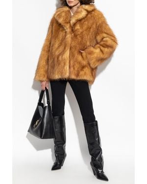 Stand Studio Faux Fur Janice - Brown