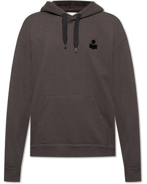 Isabel Marant 'Matte' Hoodie - Grey