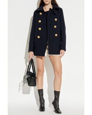 DSquared² Wool Coat - Black