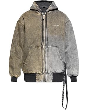 44 Label Group Hooded Jacket - Grey