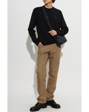Burberry Cashmere Sweater 'Clifford' - Black