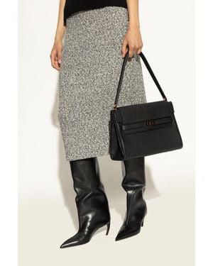Tory Burch Shoulder Bag 'Lee Radziwill Large' - Black