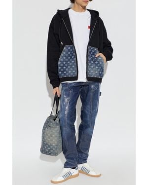 DSquared² Cotton Hoodie - Blue