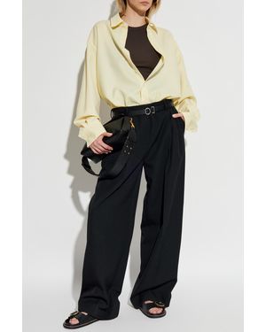 Ami Paris Wool Shirt - Yellow