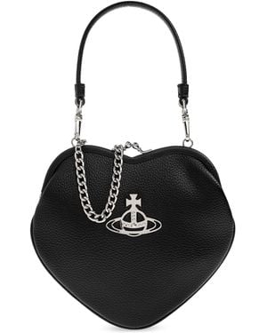 Vivienne Westwood Handbag `belle Heart`, - Black