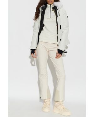 Moncler High Performance Technical Thermal Top - Natural