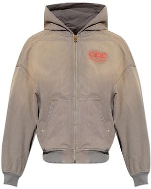 Willy Chavarria Jacket With 'Vintage' Effect - Grey