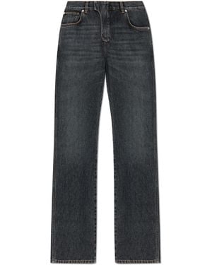 Balmain Straight-Leg Jeans - Black