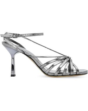 Golden Goose Leather Sandals 'Nico' - White