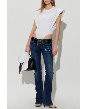 DSquared² Body With Shoulder Pads - Blue