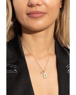 AllSaints Necklace With Pendant - Black