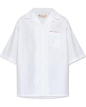 Marni Shirt With Logo - White