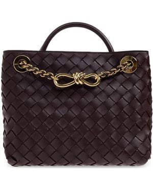 Bottega Veneta Shoulder Bag "Andiamo Small" - Black