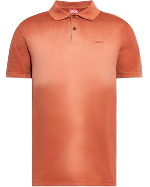 DIESEL Polo 'T-Rejust-R3' - Orange