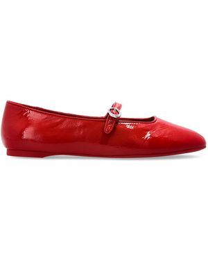 Kate Spade 'Halo' Leather Ballerinas - Red