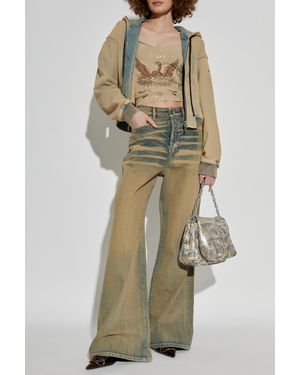 DIESEL Top 'T-Ropew' - Natural